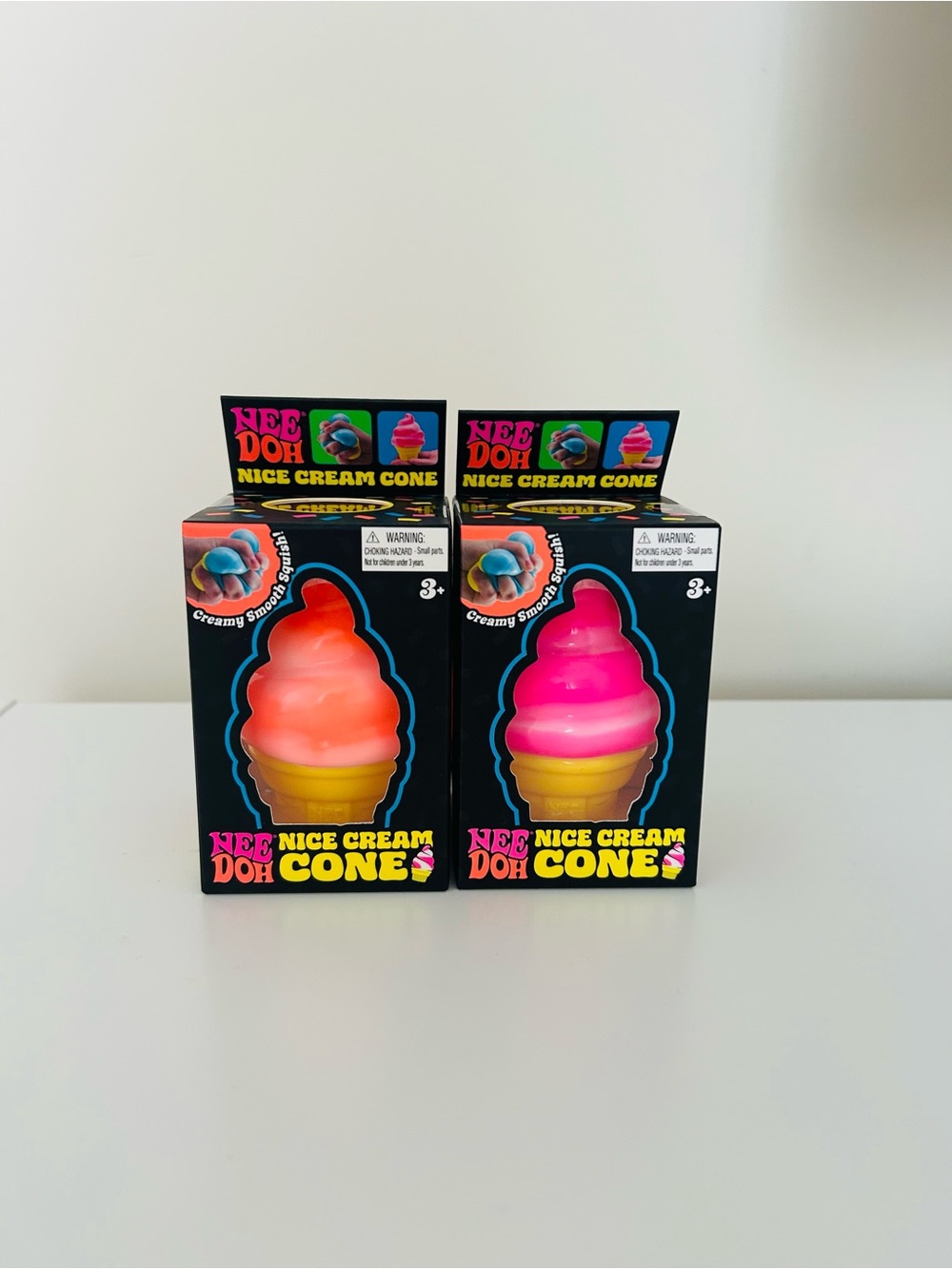 Needoh Nice Cream Cone in Pink or Orange